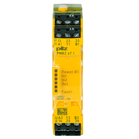 750167 New PILZ PNOZ s7.1 24VDC 3 n/o 1 n/c cascade